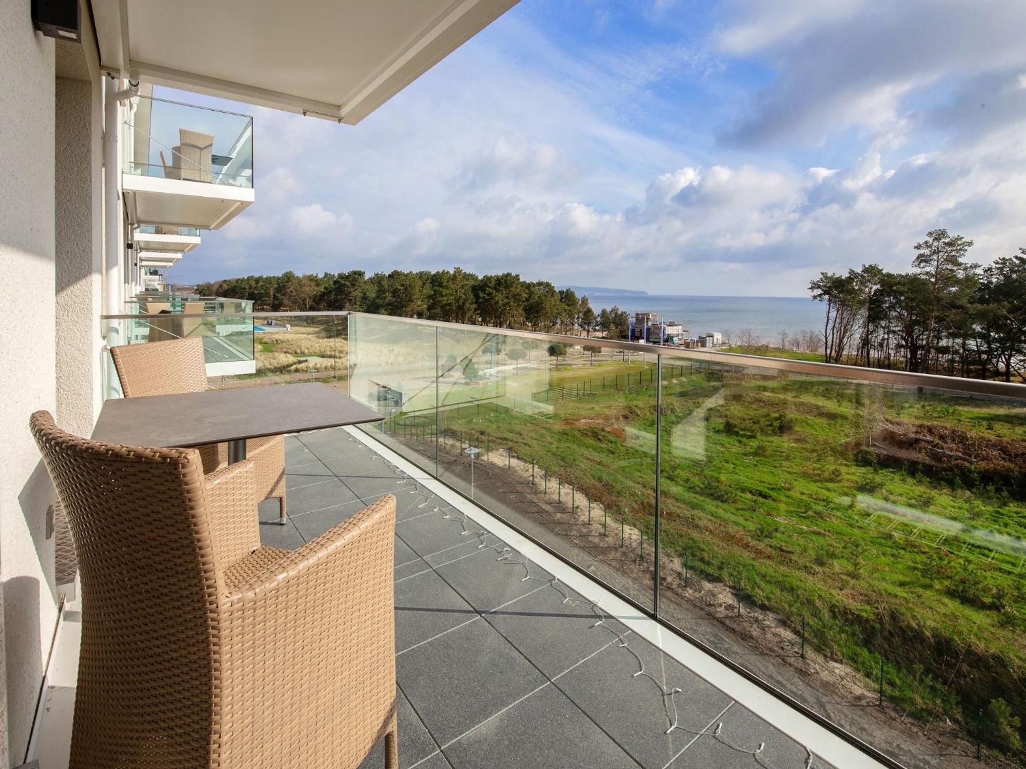 Duenenresidenz Prora - Ferienwohnung Mit Meerblick, 2 Schlafzimmern, Sauna Und Balkon Np-404 بينز المظهر الخارجي الصورة